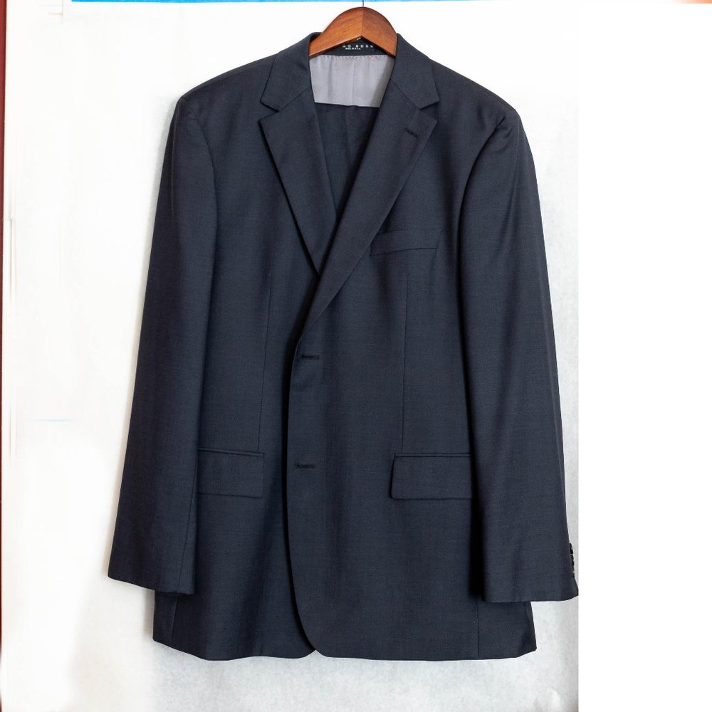 Hugo Boss blue mens suit
